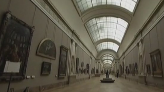 徐悲鸿曾为了寻找一种写实的手法，他频繁出入巴黎博物馆