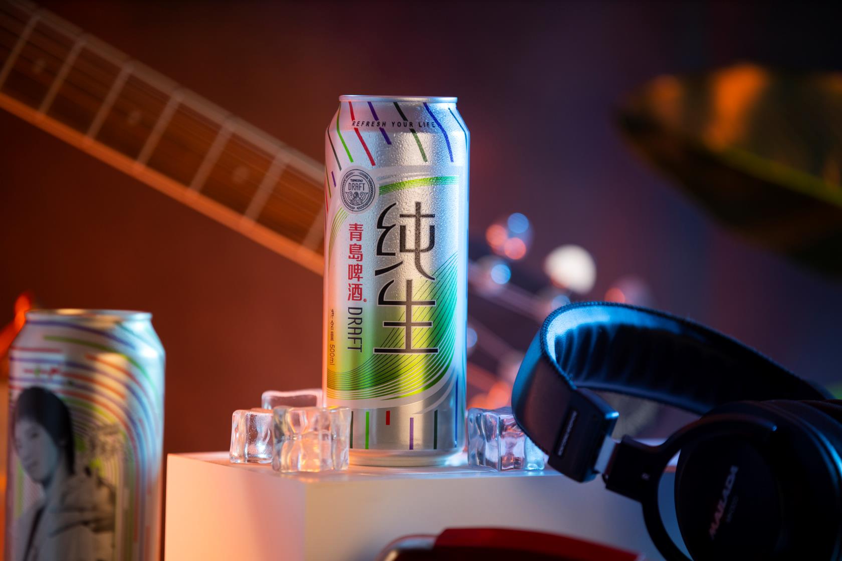 如何与华晨宇约会?用一罐青岛纯生把他带回家