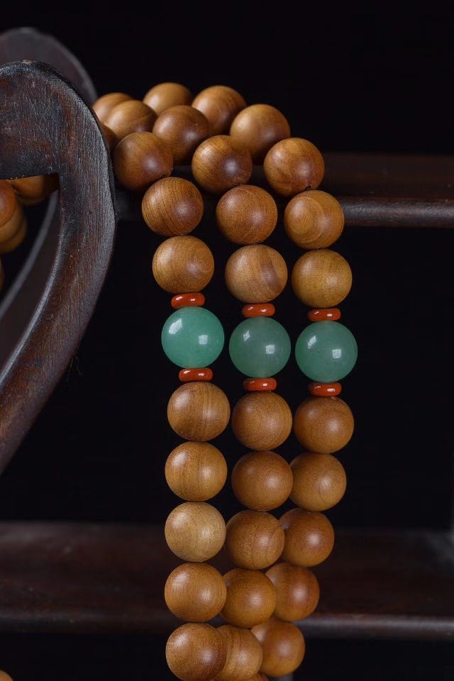 云上厦门佛事用品展:禅意生活馆——印度老山檀香木108颗佛珠