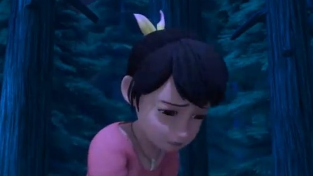 熊出没：赵琳在森林现学搭帐篷 不听话差点摔死