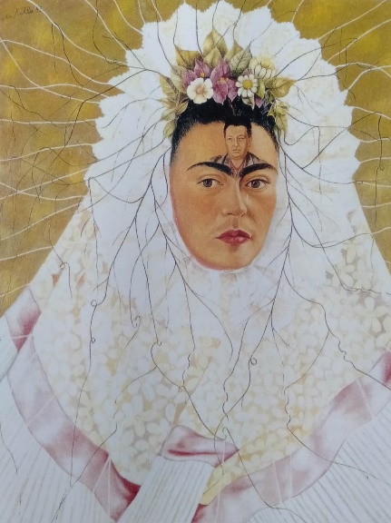 《穿着特旺纳衣服的自画像》