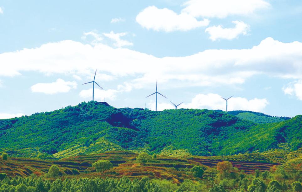 国电方山48MW风电项目正式并网发电