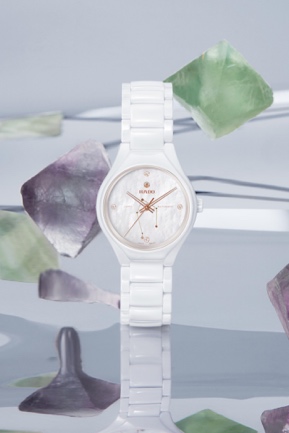 rado瑞士雷达表true真系列黄道十二宫白色高科技陶瓷限量版腕表礼献