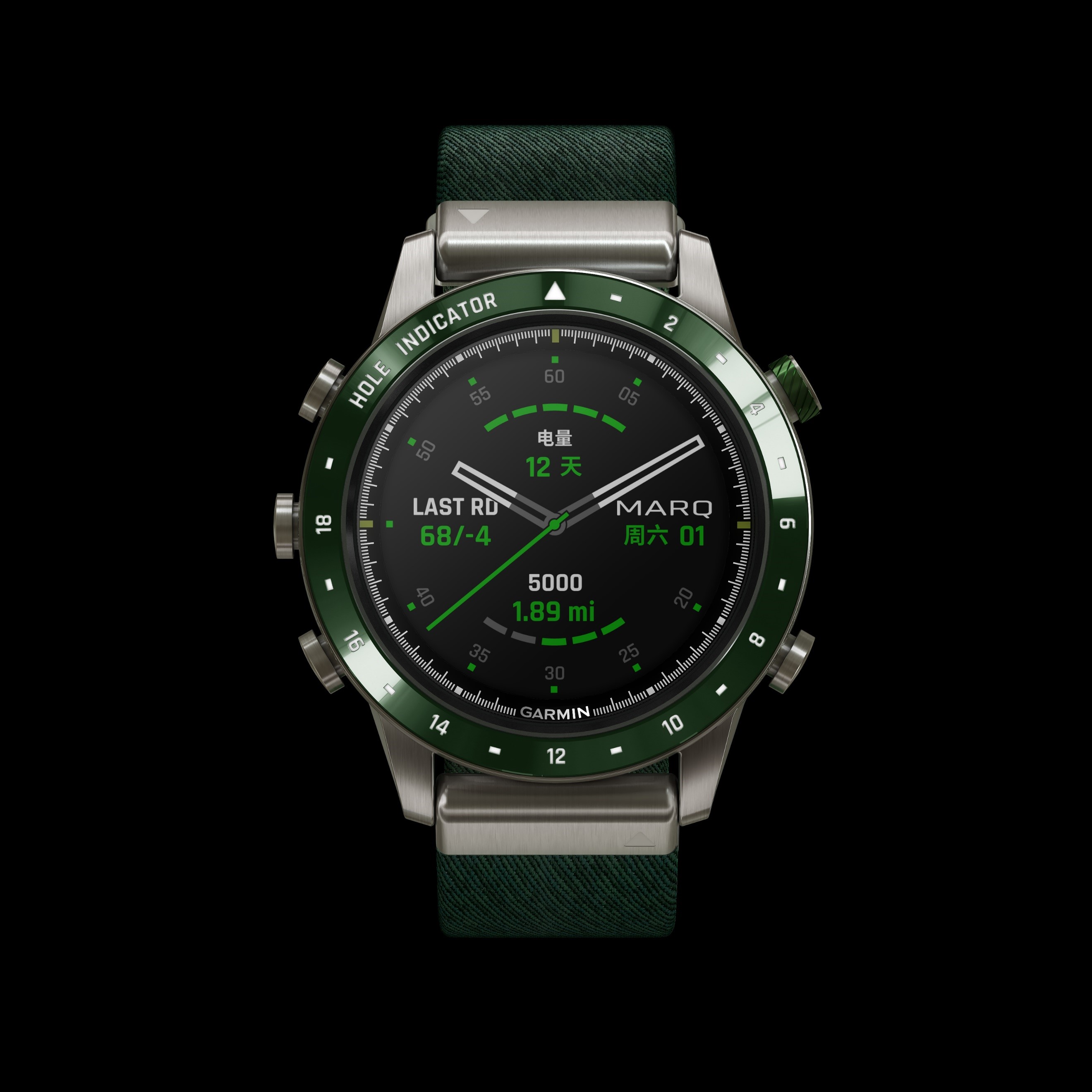 高尔夫球场助力神器marq系列全新腕表golfer发布