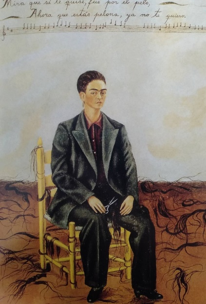 《短发自画像》