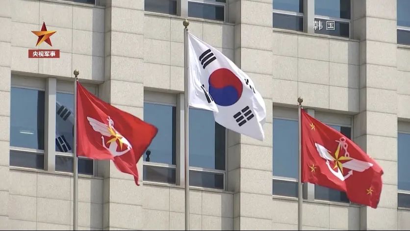 朝鲜和韩国国旗图片