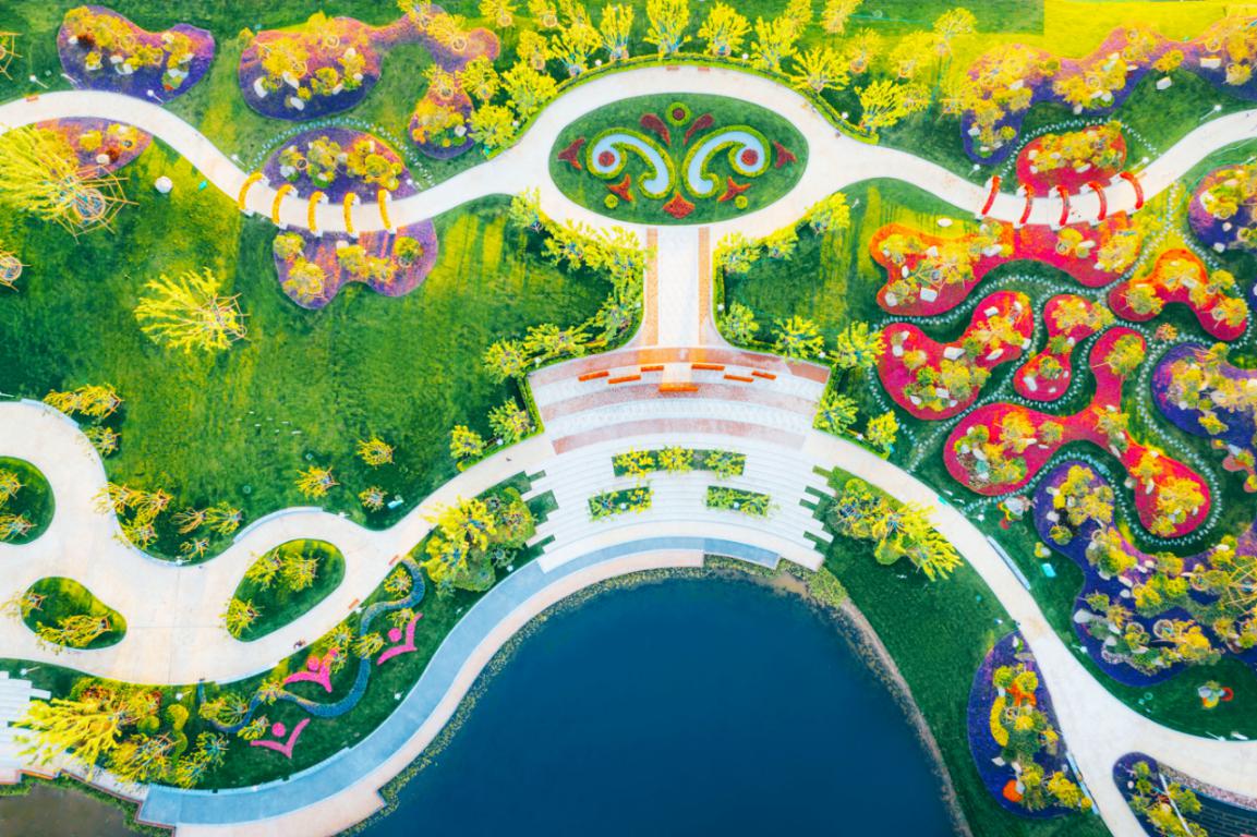 滨海恒大文化旅游城实景园林