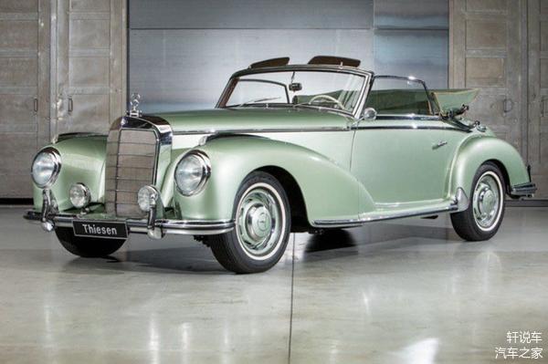 1953的奔驰300s敞篷版,仅产203台可谓是非常稀有_凤凰网其他_凤凰网