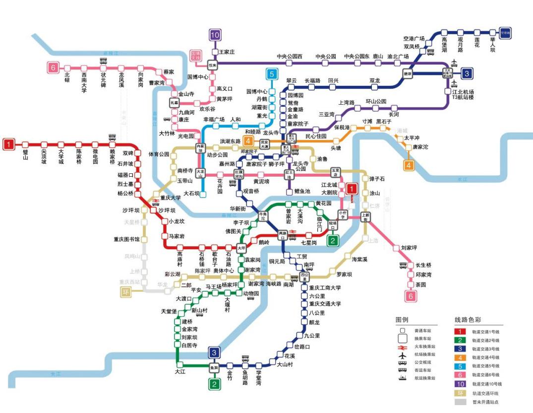 重庆轨道国博线线路图图片