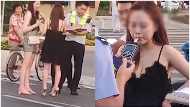 女子脚踩“恨天高”开车撞死人 酒精检测时面带微笑