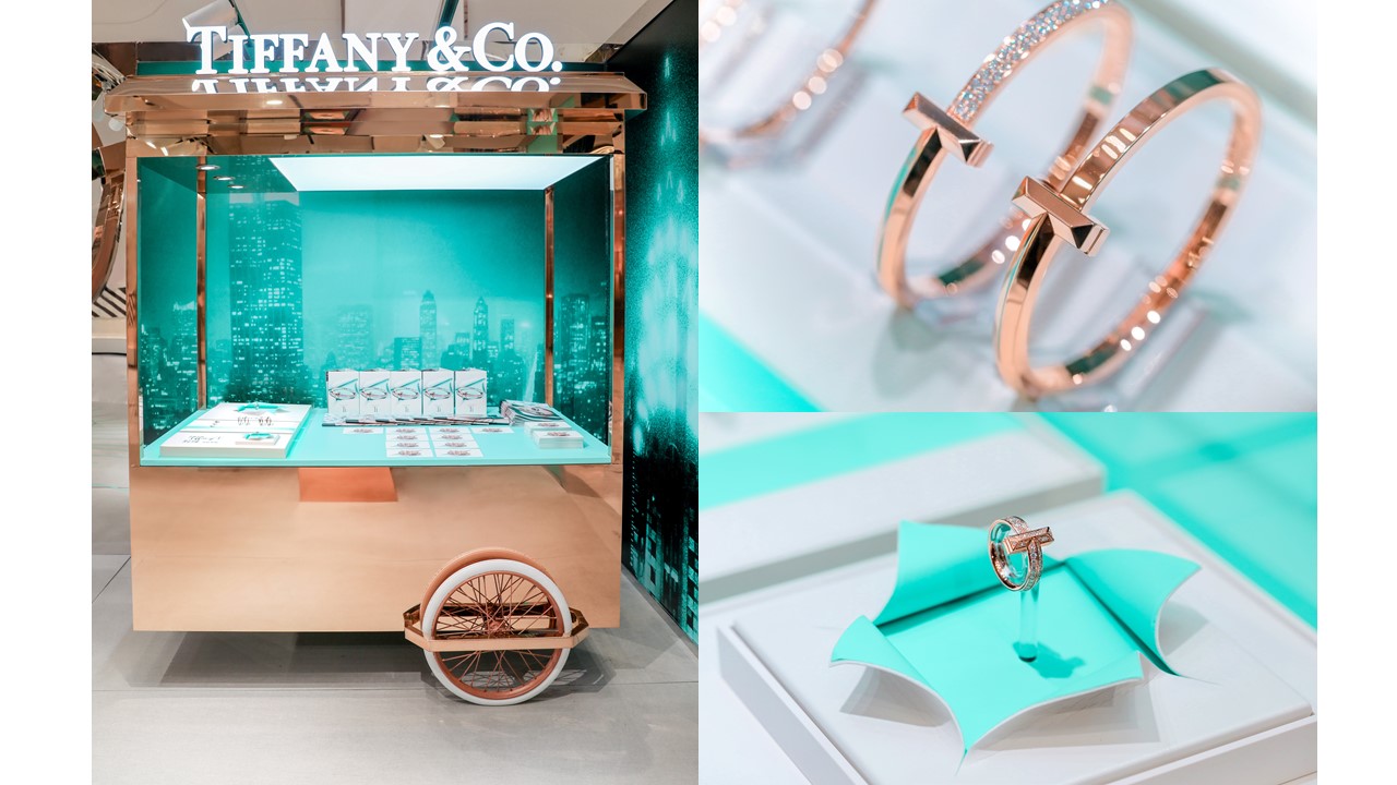 蒂芙尼呈现tiffanyt1系列限时体验展探索属于你的无可t代
