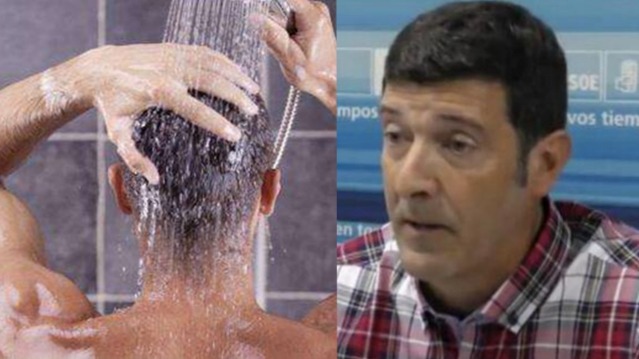 尬！西班牙议员开会中洗澡被直播 惨遭围观