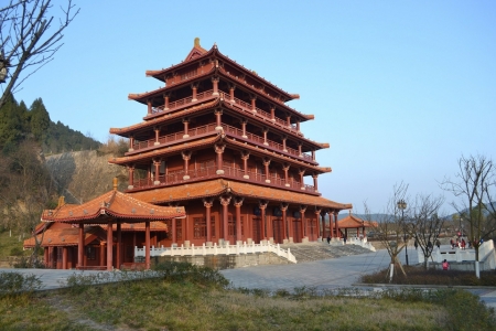 阆中滕王阁。
