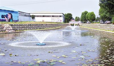 位于秦皇岛市海港区的排洪河经过综合治理后，呈现出水清、岸绿、景美的景观。河北日报记者 孙也达摄