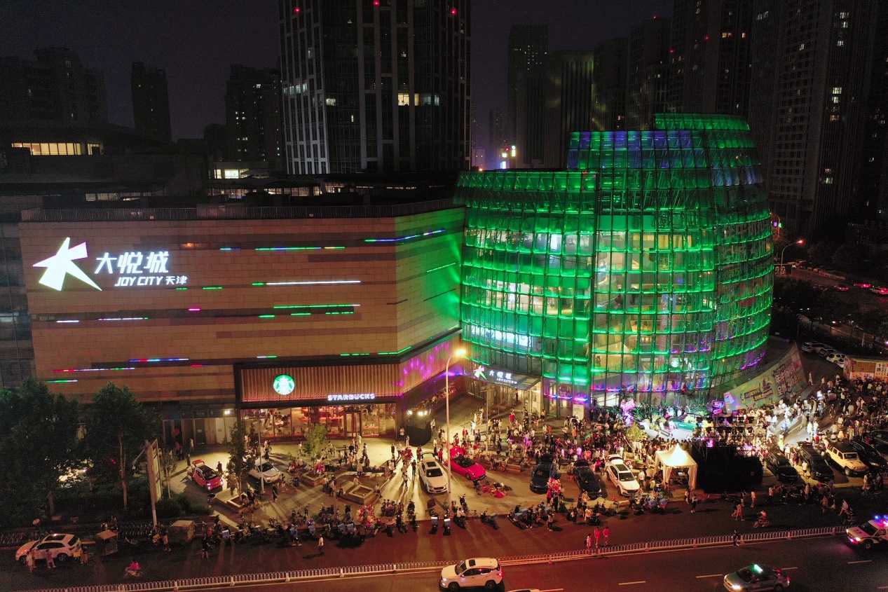 天津大悦城年中折扣季狂欢预警 花式地摊好玩"集"了!