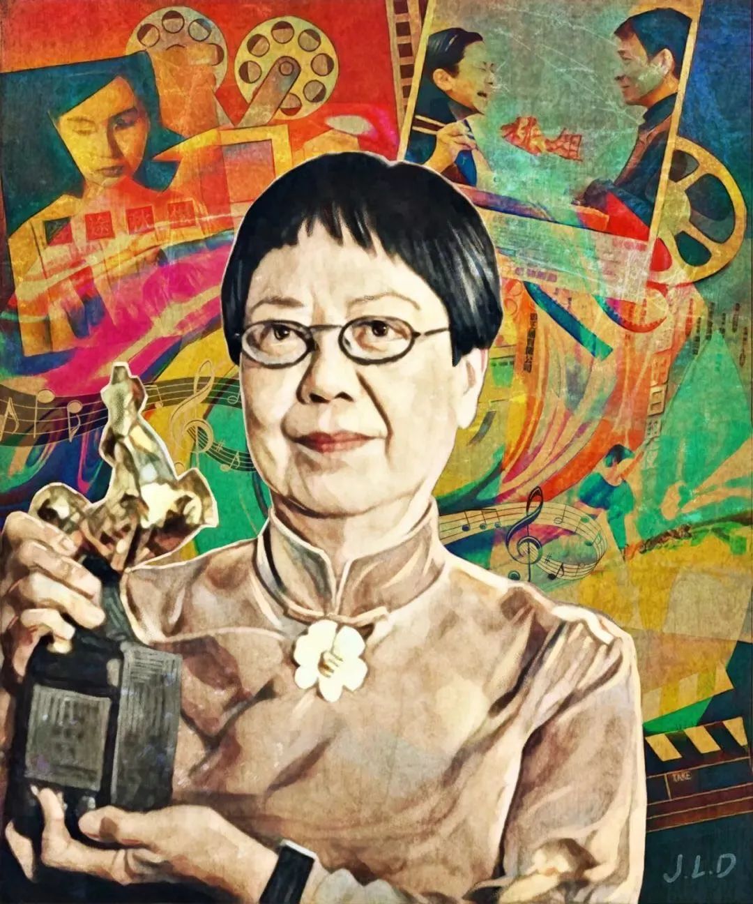 许鞍华,著名女性电影导演,监制,编剧,香港新浪潮电影制作人中的代表