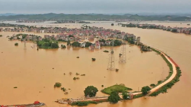 南方这场暴雨洪灾 在历史上到底是什么水平？_凤凰网