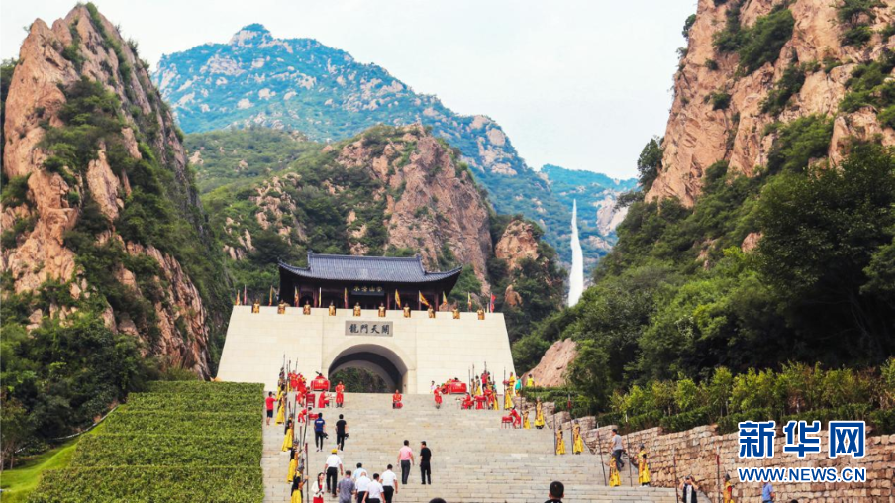 野三坡景区一角。（资料图）