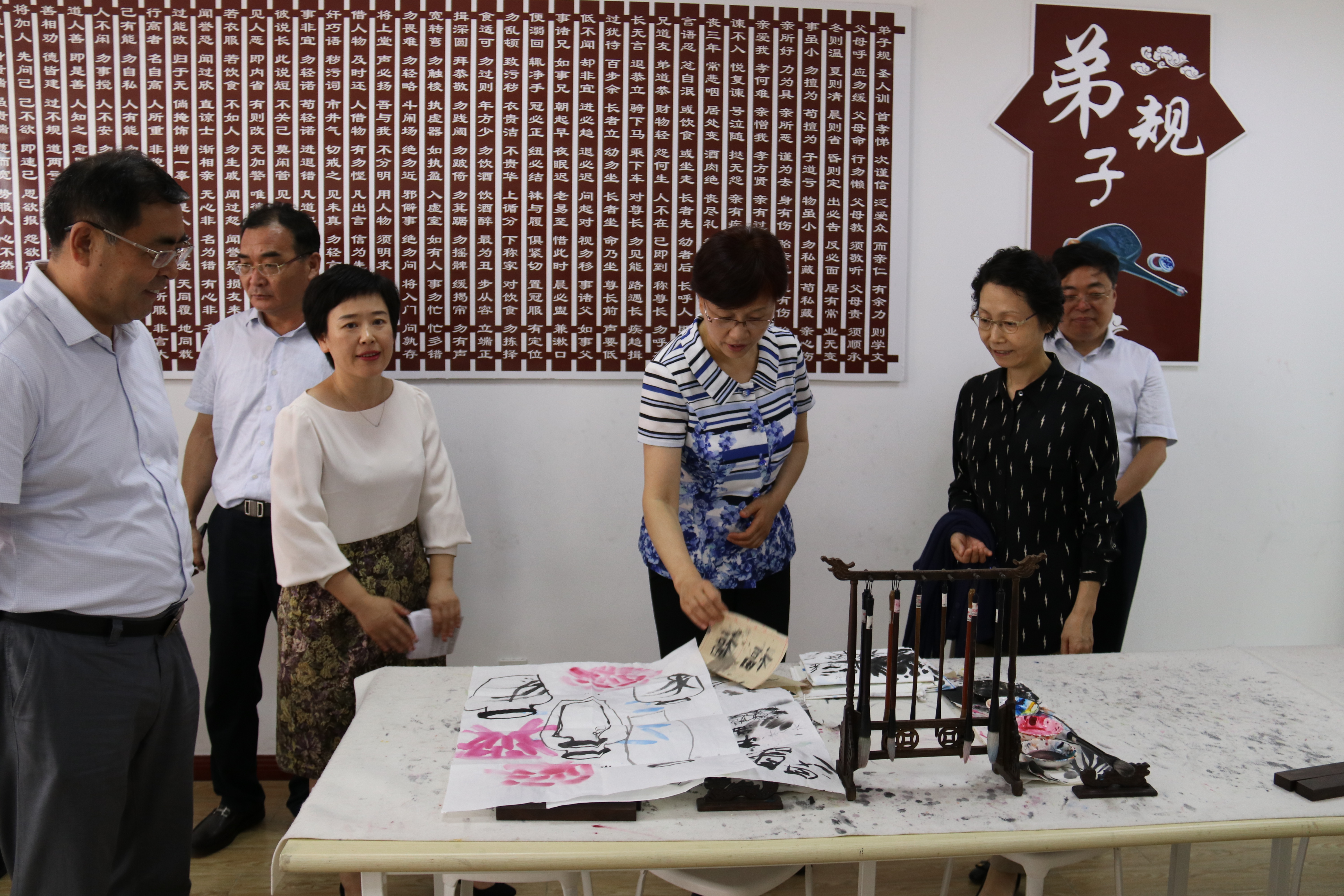 市人大、市教育局领导莅临海大附属银海学校视察指导工作