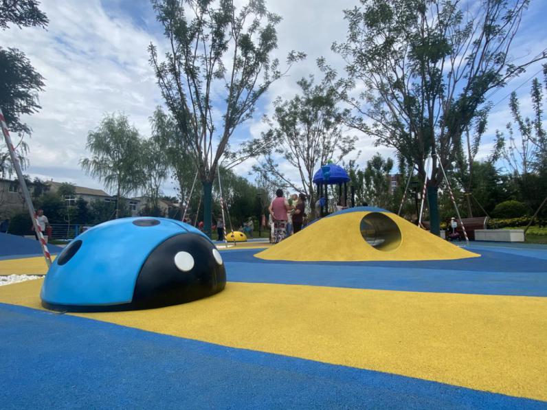 槐荫区17000平米的康养公园拍了拍你，位置在这里！