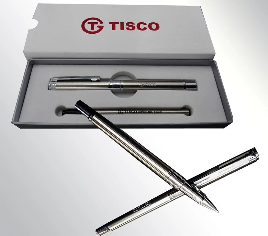 2016年,太钢自主研发生产出笔尖钢,标志着我国笔头用不锈钢材料的自主