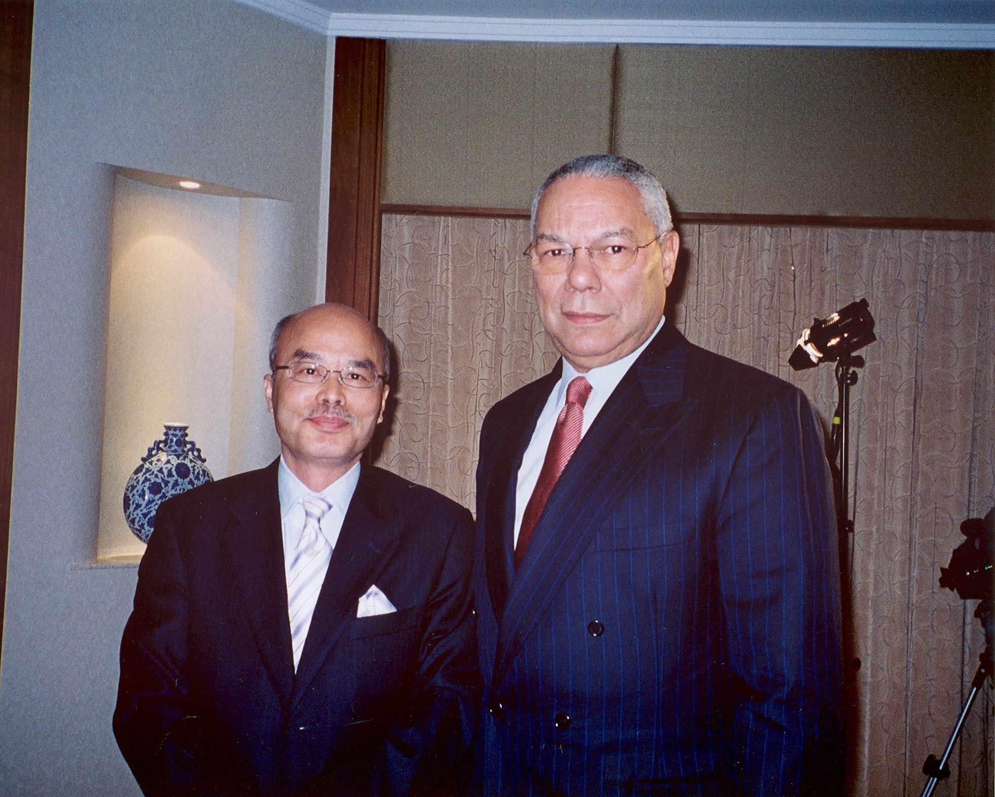 美国前国务卿鲍威尔(Colin Powell)