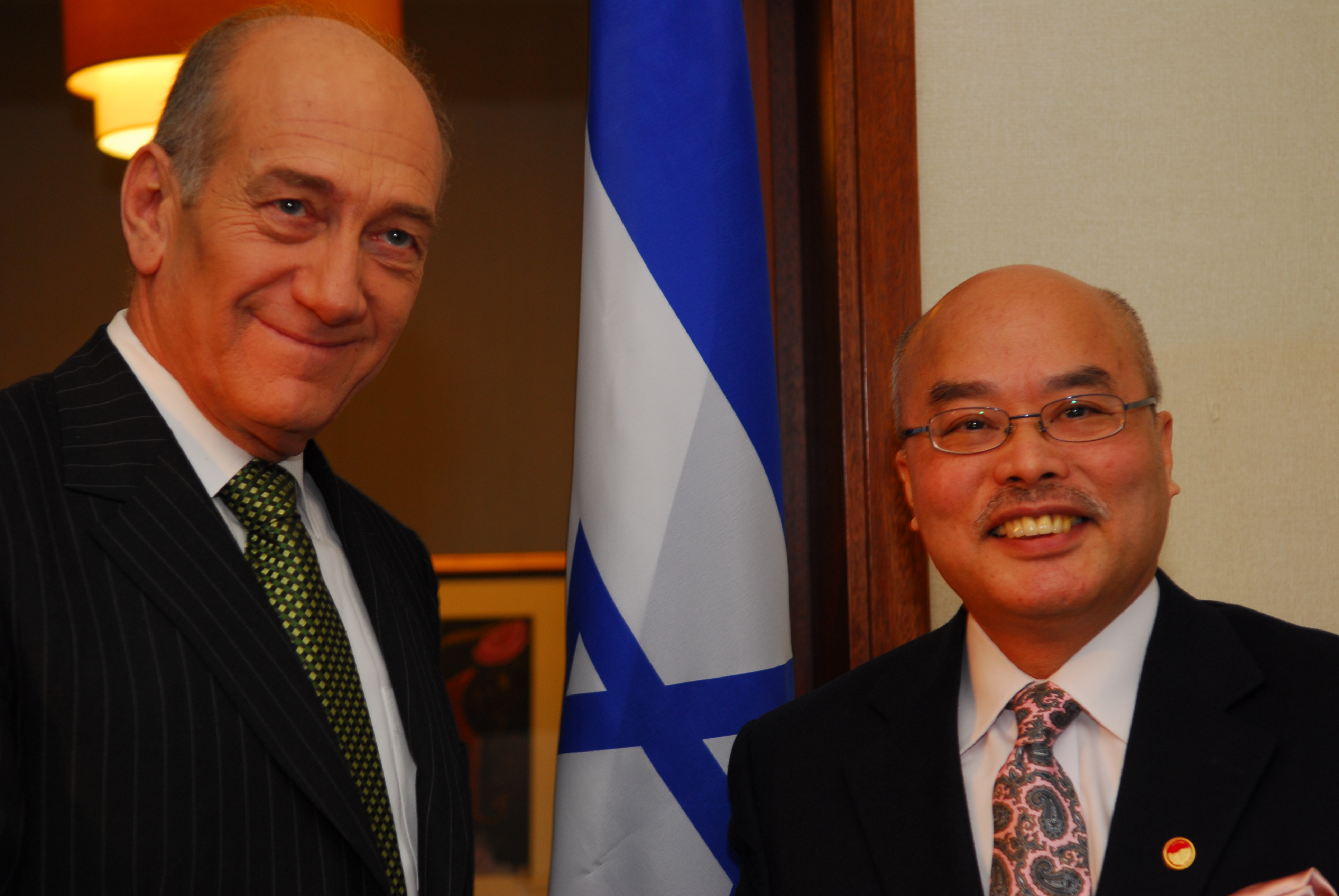以色列前总理奥尔默特 (Ehud Olmert)