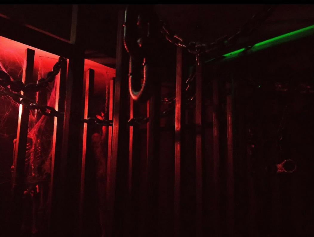 怪谈·大型真人互动恐怖体验馆内部一景 受访者供图