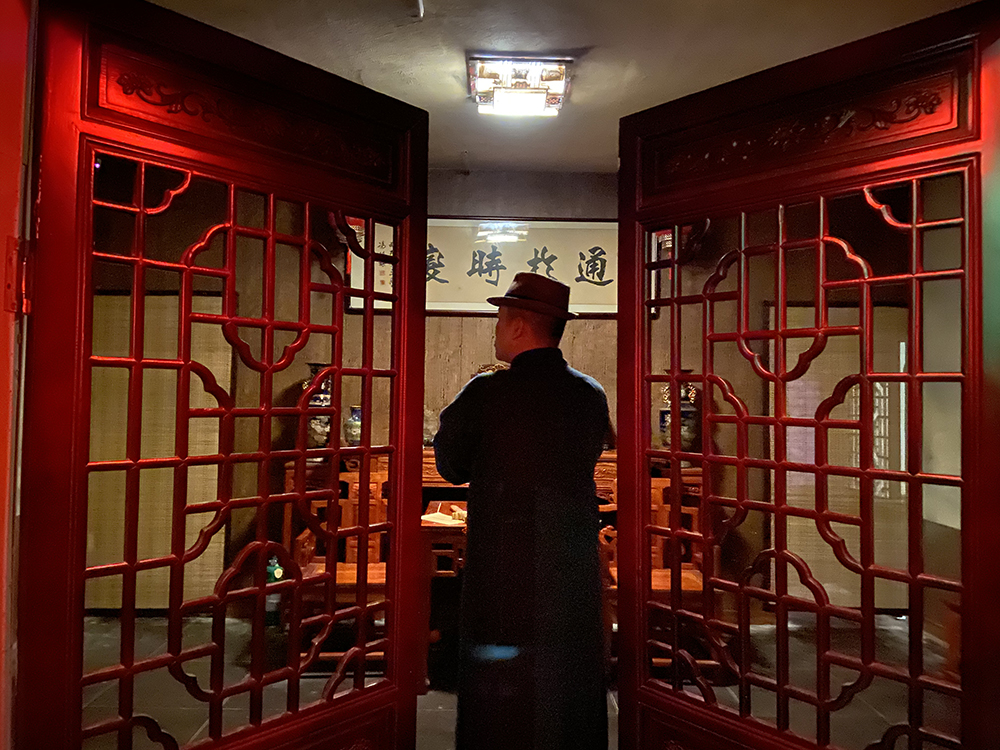 大洋工作照 受访者供图