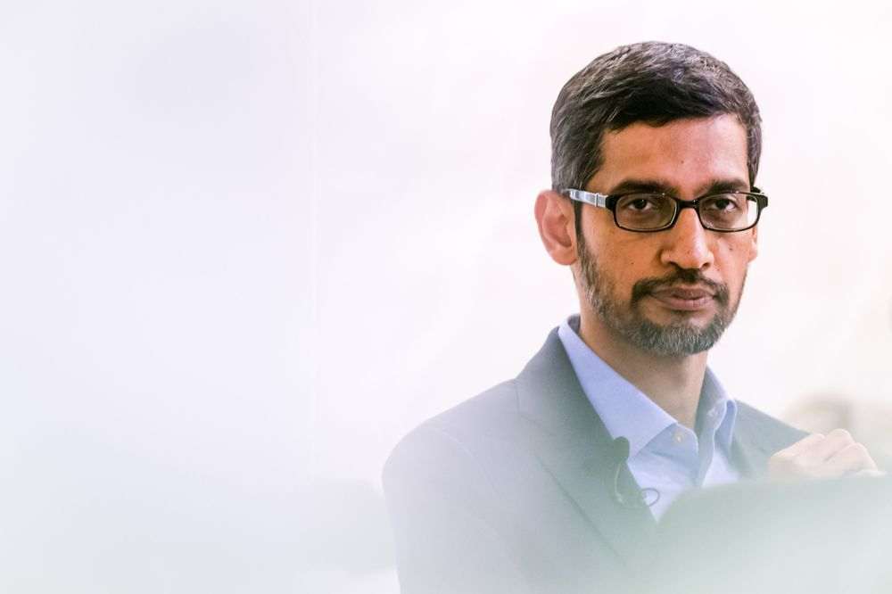 谷歌公司CEO桑达尔·皮查伊(Sundar Pichai)