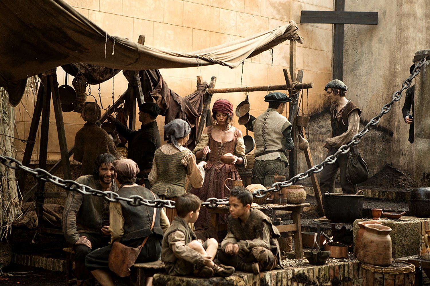 电视剧《黑死病》剧照.