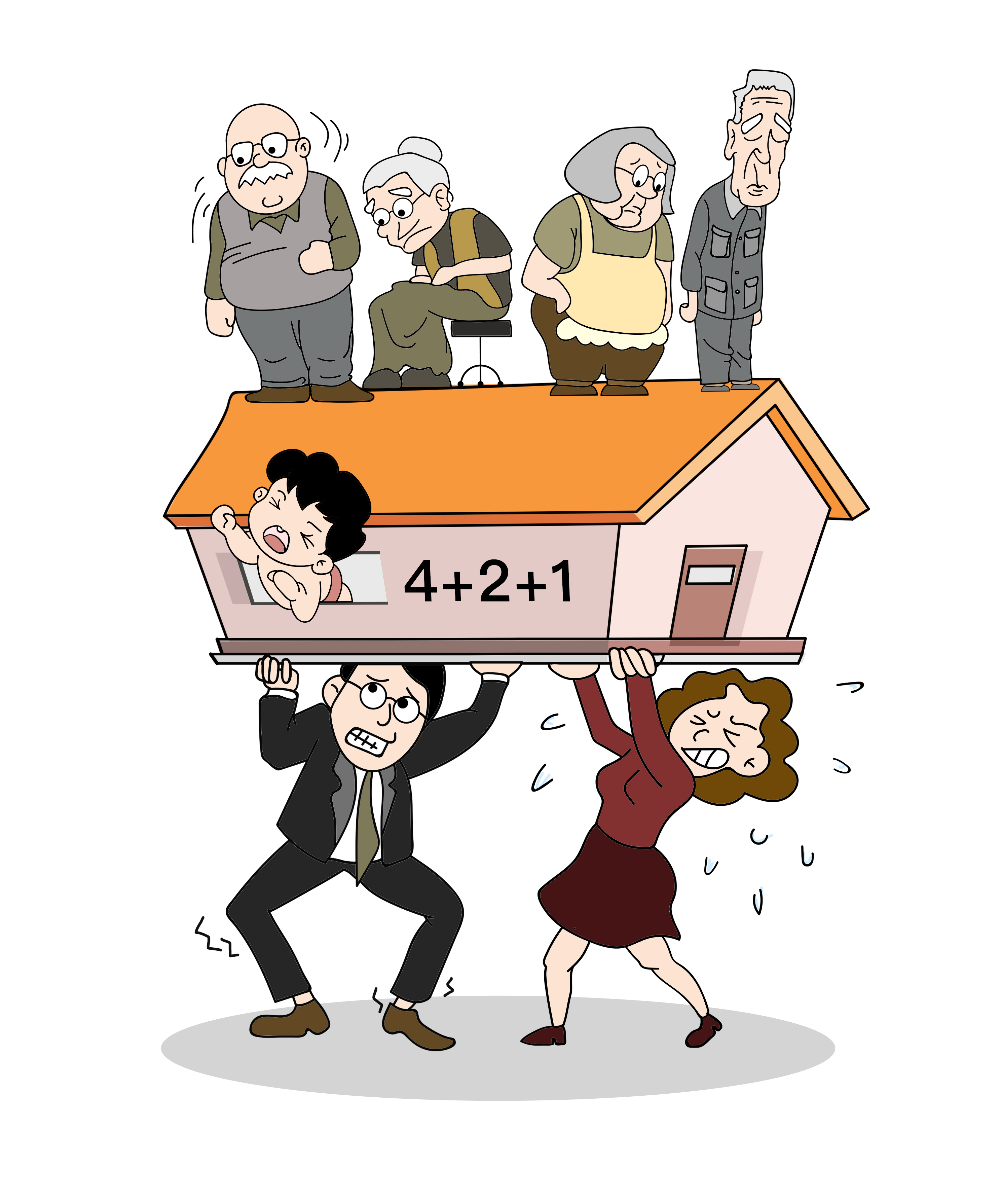 而实际上,随着"421家庭"成为主流,"居家养老"远没有想象中那么的毫无