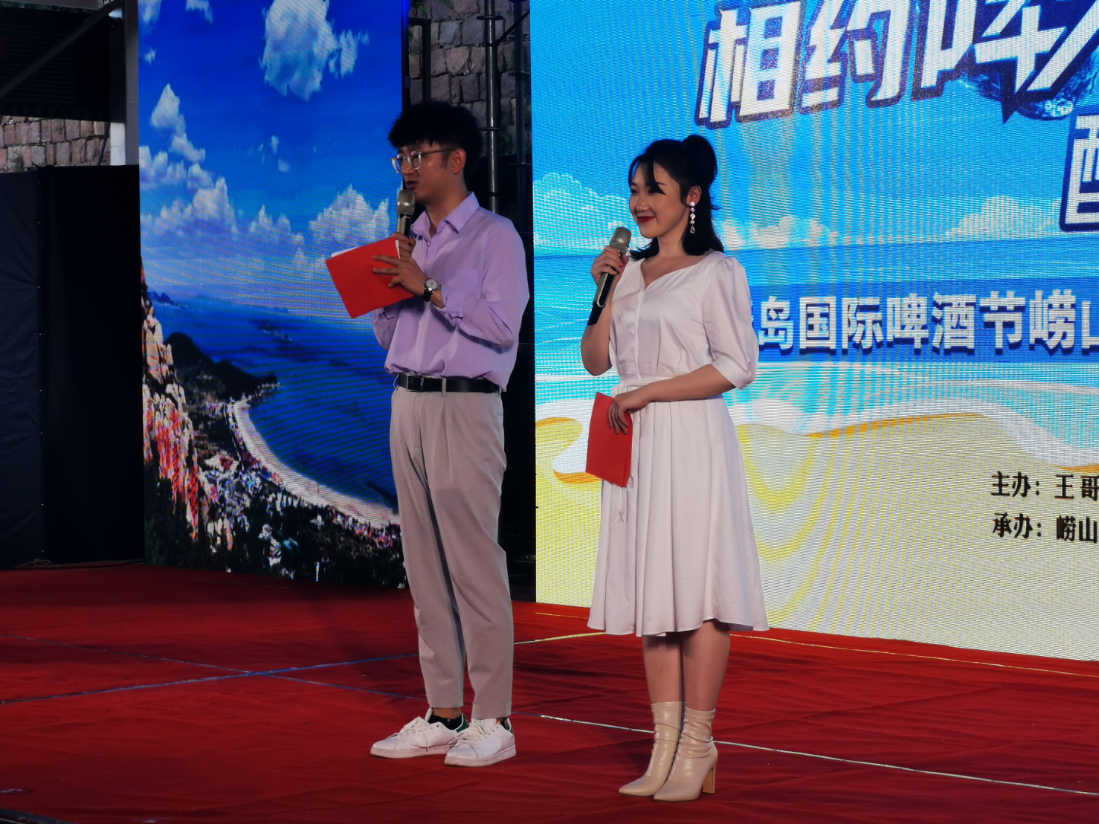 本土“红人”助阵啤酒节王哥庄会场 全民尽享烟火气