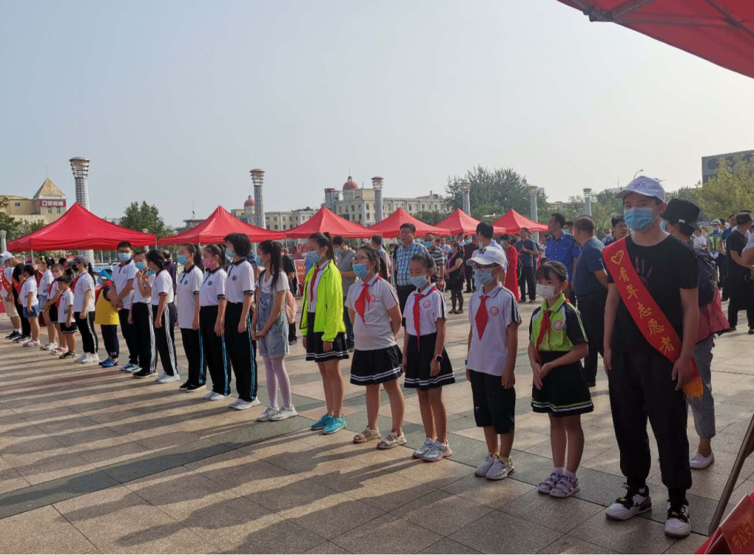 “生命安全教育 护航健康成长”学校教育、家庭教育、社会教育大联合行动月启动仪式活动现场。