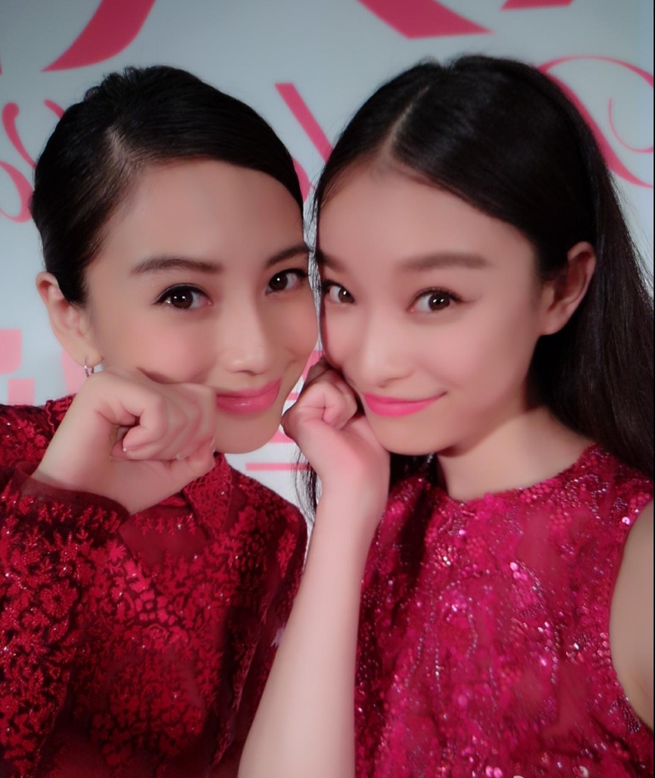 angelababy连续7年为倪妮庆生 两人关系很是要好