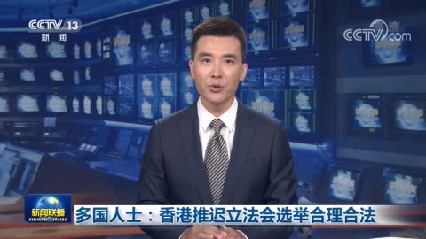 多国人士：香港推迟立法会选举合理合法