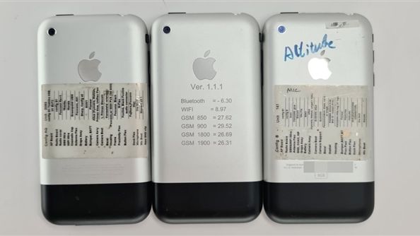 第一代iPhone原型机流出：14年过去了苹果设计依然经典_凤凰网
