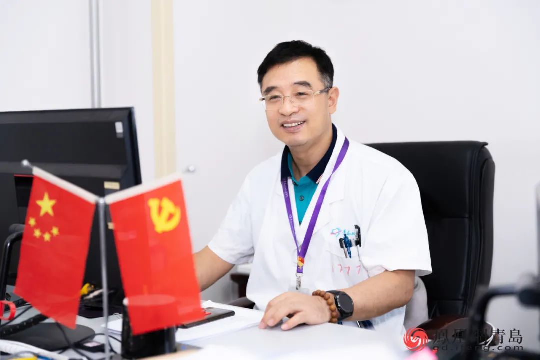 青岛妇儿医院重症患儿守护人李自普一位心态年轻的拍板人