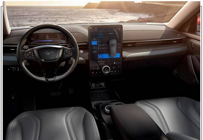 国产纯电动福特野马谍照曝光 或亮相北京车展-图4