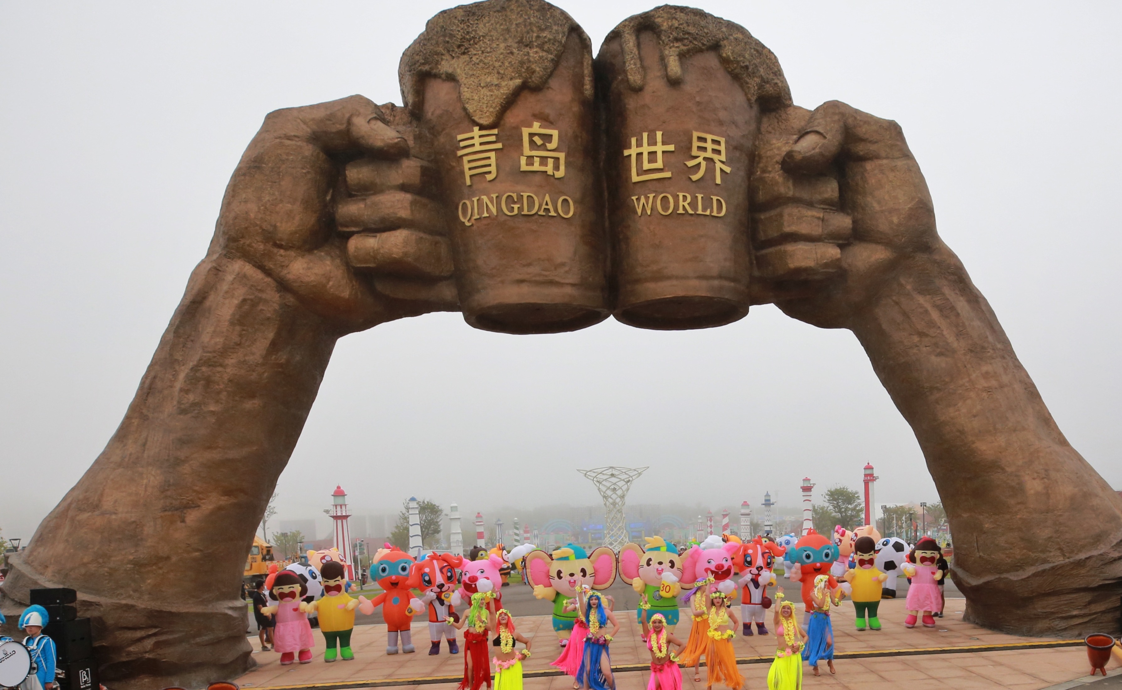 青岛金沙滩啤酒城最in的拍照打卡圣地