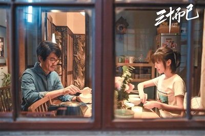 剧中，毛晓彤与杨玏搭档演夫妻。