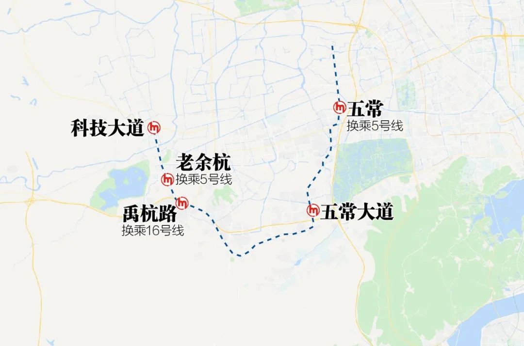 地铁四期猜想之17号线始于云城终结闲林万年坑