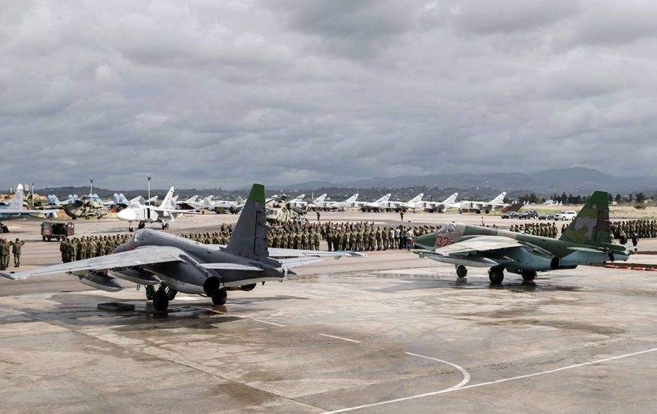 圖為駐敘俄赫梅米姆空軍基地