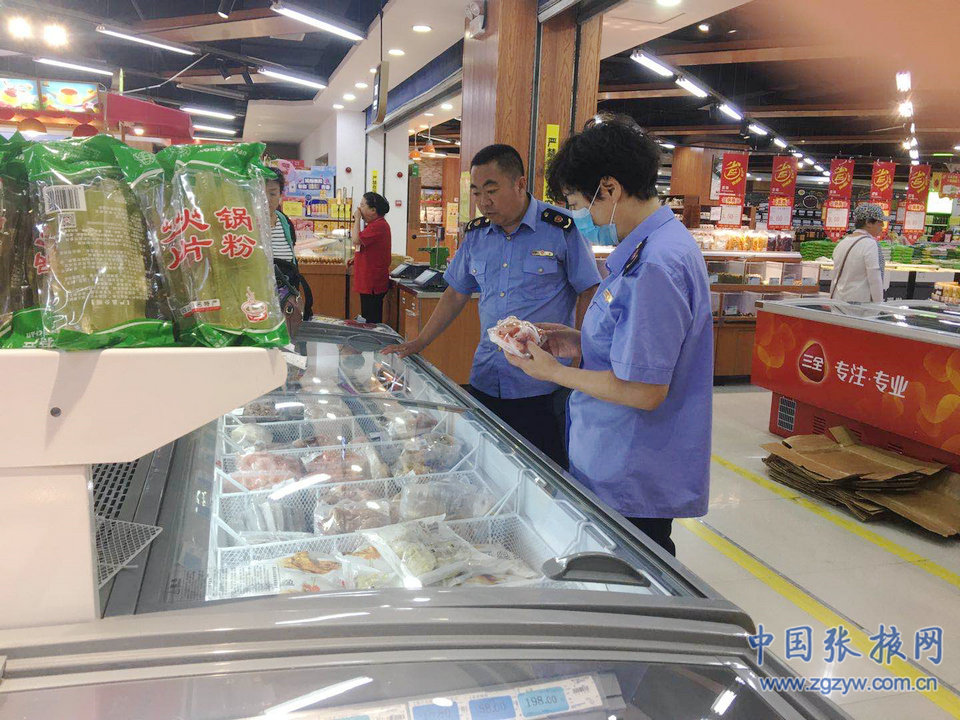 彻查冷冻冷藏食品 张掖甘州打好“舌尖”防疫保卫战