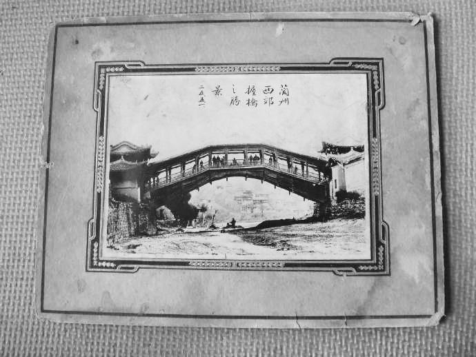 雷坛河握桥,现在水车博览园内。