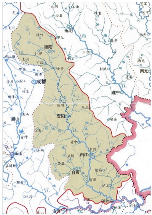 金堂涨水被淹区域图图片