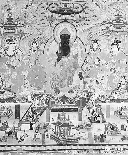 榆林窟第25窟弥勒菩萨