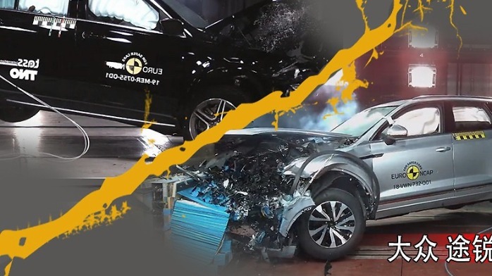 德系大比拼！奔驰GLE和大众途锐碰撞对比，你更青睐谁？
