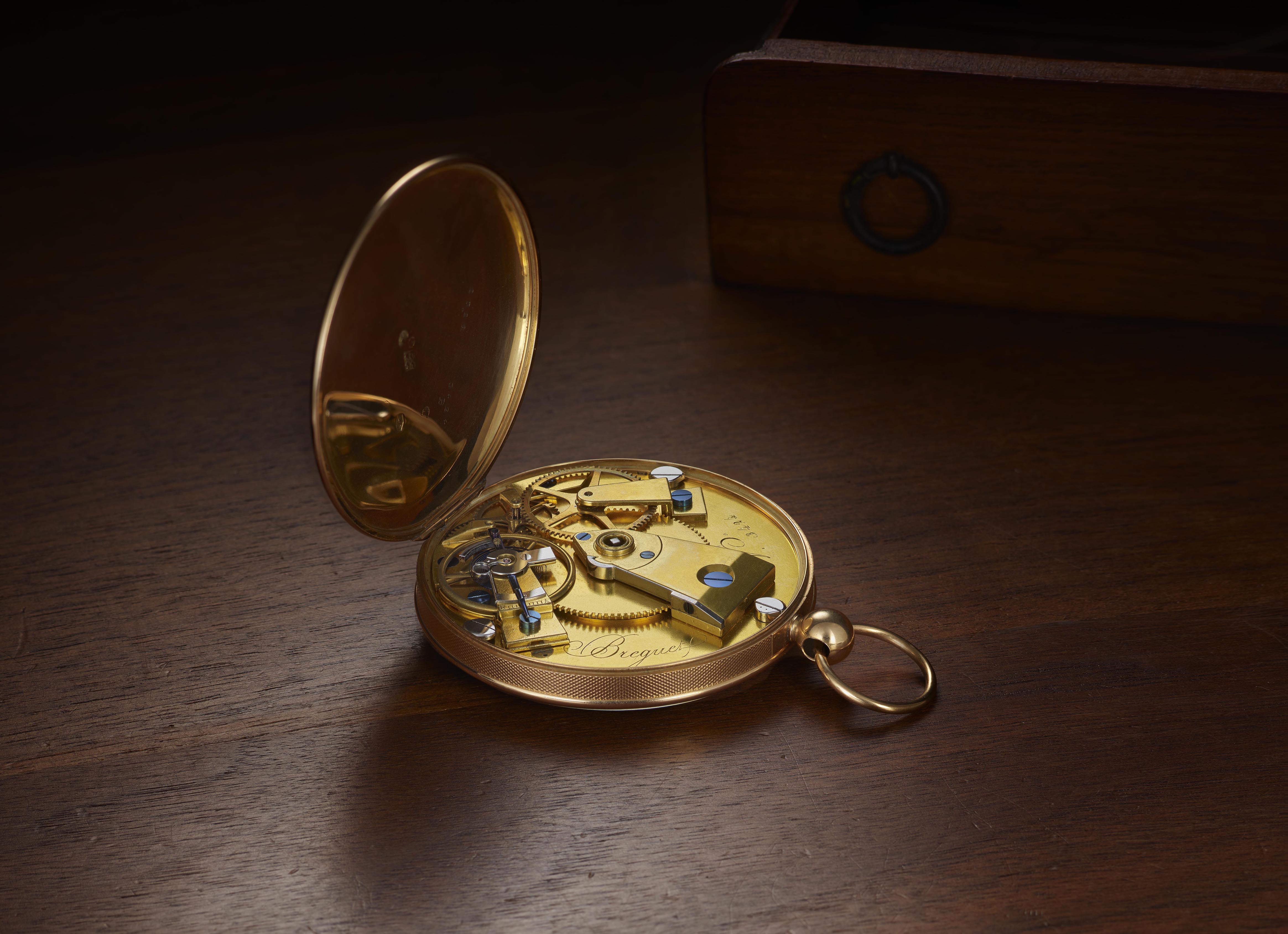 宝玑Tradition传世系列7597日期逆跳腕表