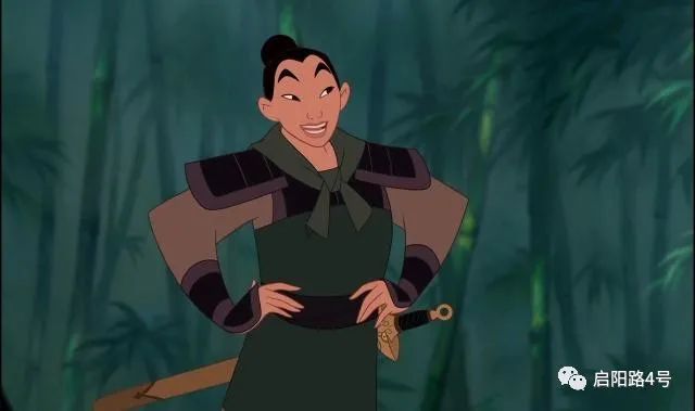 图注:动画片《花木兰》